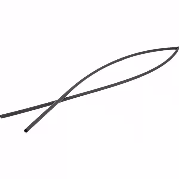 وارنیش حرارتی مشکی سایز 3mm-یک متر