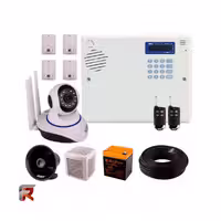 پکیج دزدگیر اماکن سایلکس مدلSG8  پارادوکس  با دوربین V380