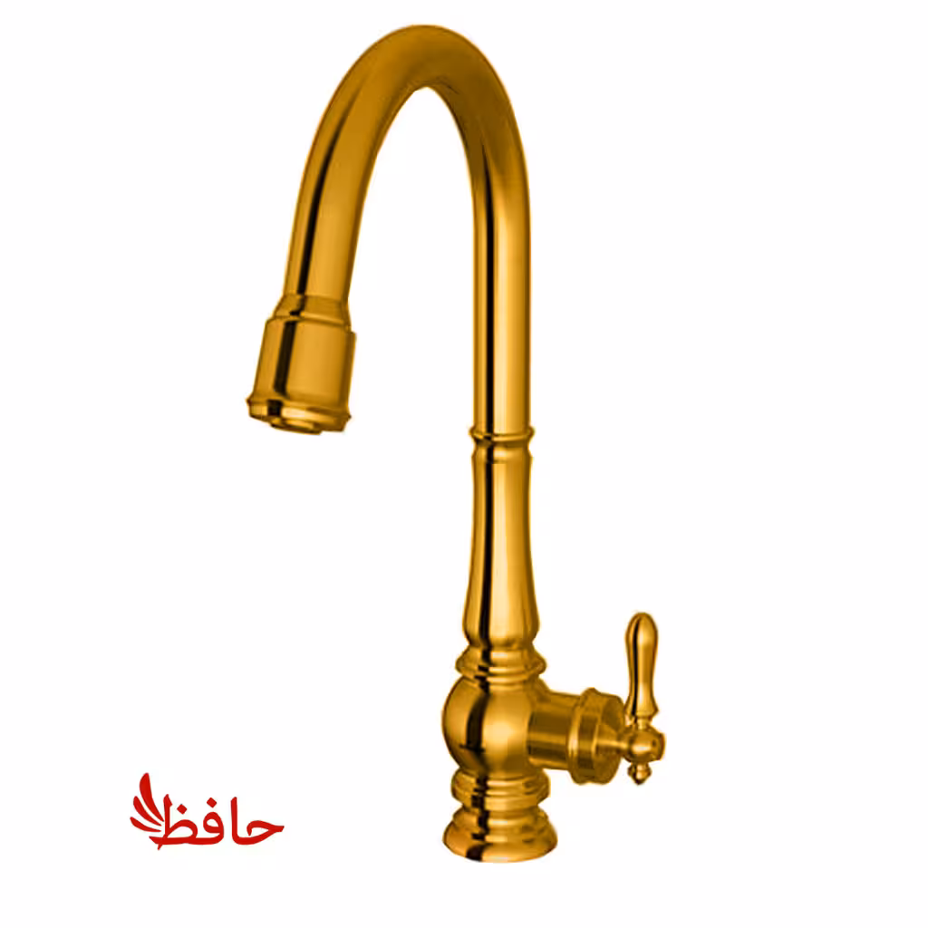 شیر ظرفشویی شاوری شودر مدل بیزانس طلایی