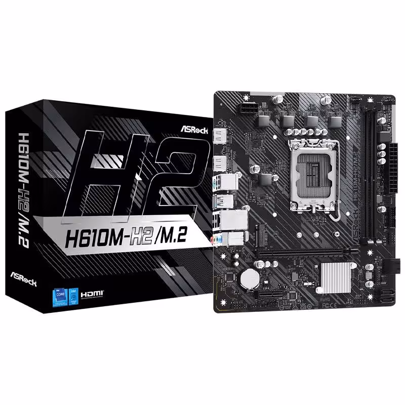 مادربرد ازراک مدل H610M-H2/M.2 DDR4 با سوکت پردازنده LGA 1700