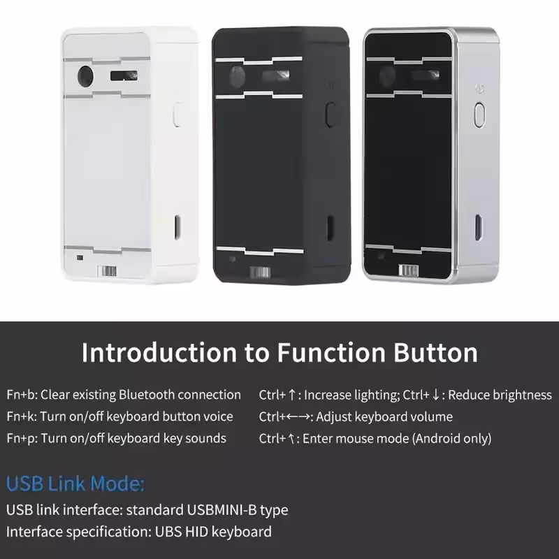 کیبورد لیزری بلوتوثی