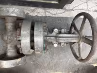 شیر کشویی 1 اینچ  کلاس 2500 از جنس DATE 347 STEM 347 SEAT 347 BODY 347  فابریک