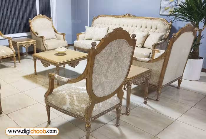 مبل سلطنتی کلاسیک آرونا