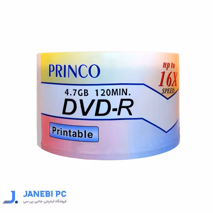 دی وی دی خام پرینکو بسته 50 عددی