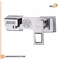 شیر توالت دوان مدل پیان کروم