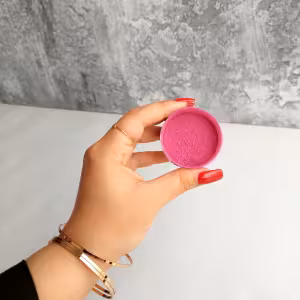 پودر متالیک صورتی تیره