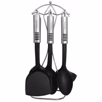 سرویس کفگیر و ملاقه 7 پارچه کریستال کد 676 | کالا مکس