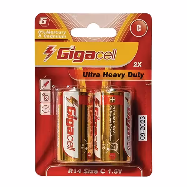 باتری متوسط کارتی دو عددی مکس پاور گیگاسل