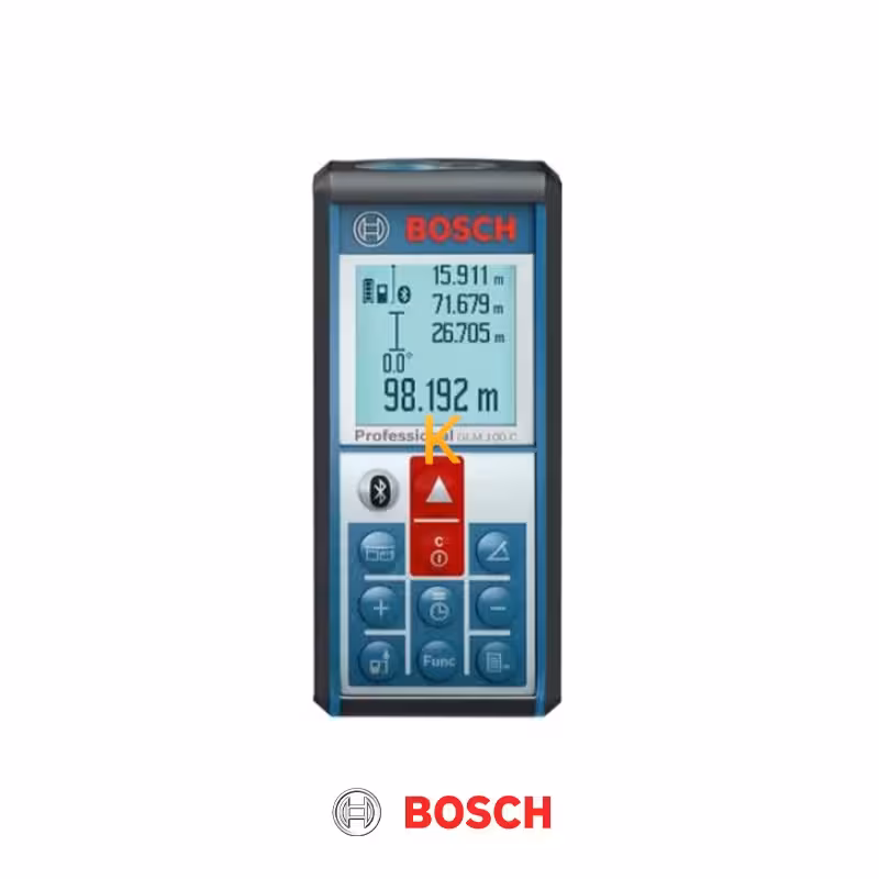 متر لیزری مدل GLM 100 C بوش