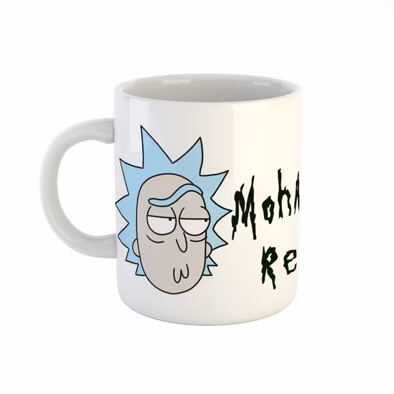 خرید ماگ-لیوان  اسم محمدرضا  rick and morty کد 966