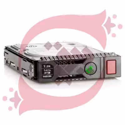 خرید هارد سرور HP 3TB 7.2K SATA 6G LFF HDD 846522-003