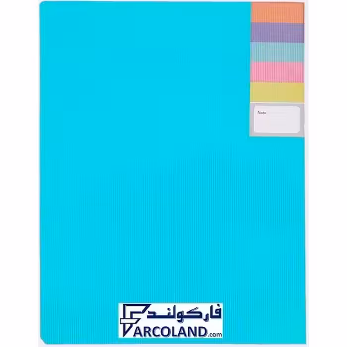 کلیر بوک 40 برگ طرح استریپ کد 0274S سهند | سایز A4 | کلر بوک | آلبوم فایل