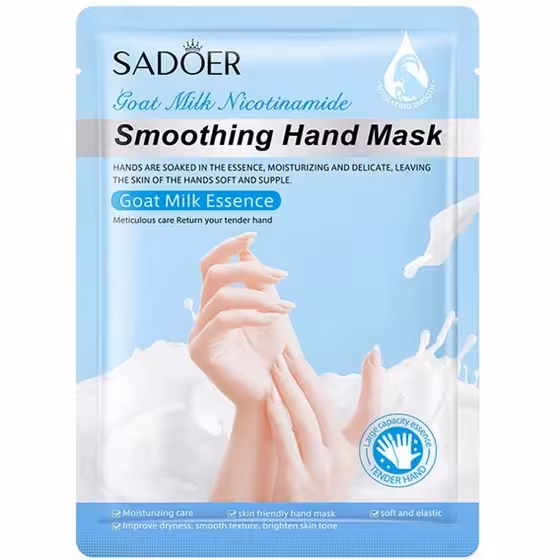 ماسک دست سادور حاوی شیر بز