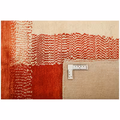 گبه دستبافت شش و نیم متری طرح مدرن کد 546678r