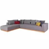 مبل ال شش نفره شاهان دکور مدل ال کارن