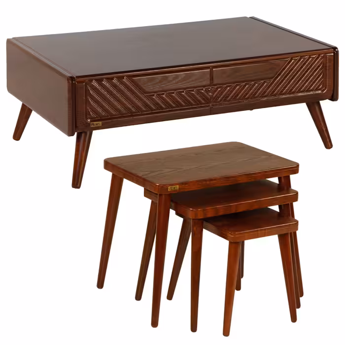 میز پذیرایی ررویال.سی.او مدل 451 مجموعه 4 عددی