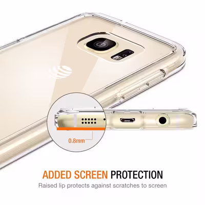 کاور مدل Clear TPU مناسب برای گوشی موبایل سامسونگ Galaxy S7 
