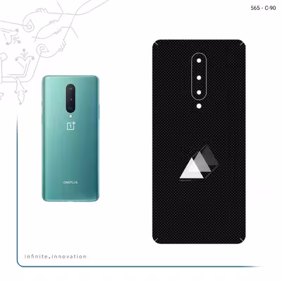 برچسب پوششی ماهوت مدل Minimal 3 Triangle Icon مناسب برای گوشی موبایل وان پلاس 8