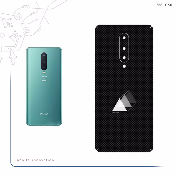 برچسب پوششی ماهوت مدل Minimal 3 Triangle Icon مناسب برای گوشی موبایل وان پلاس 8