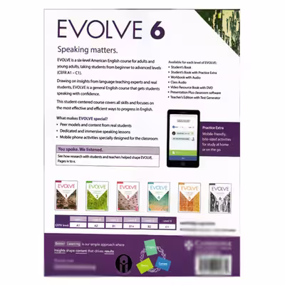 کتاب Evolve 6 اثر جمعی از نویسندگان انتشارات الوندپویان
