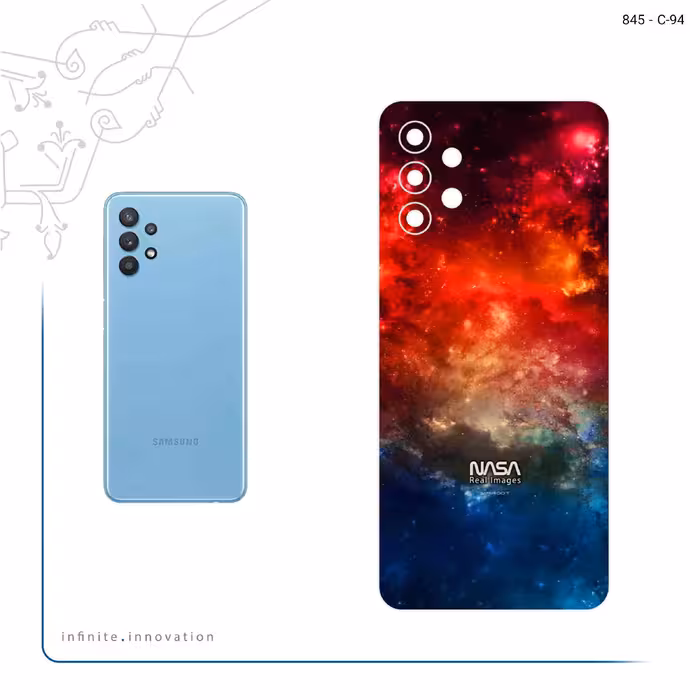 برچسب پوششی ماهوت مدل Universe b NASA 8 مناسب برای گوشی موبایل سامسونگ Galaxy M32 5G