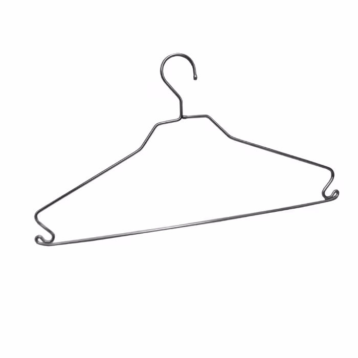 چوب لباسی الماس مدل قلاب دار کد YP-ES05 مجموعه 5 عددی