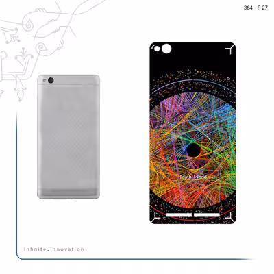 برچسب پوششی ماهوت مدل Mathematical Geometric Shape 2 مناسب برای گوشی موبایل شیائومی Redmi 3