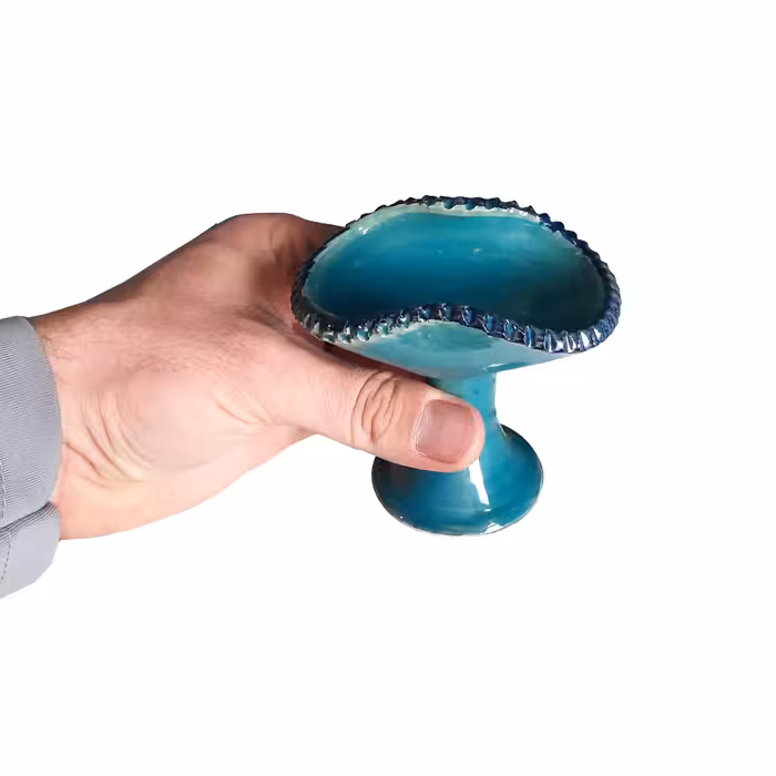 هفت سین سفالی مدل پایه دار کد 8 بسته 7 عددی