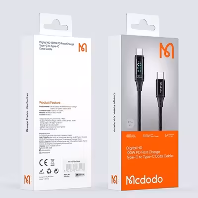 کابل USB-C مک دودو مدل CA-1100 طول 1.2 متر