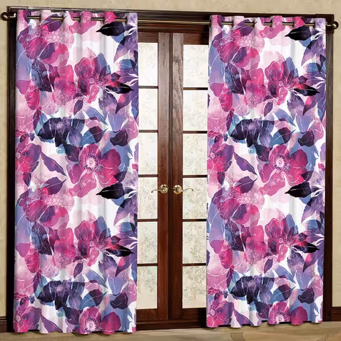 پرده مدل  پانچی کد 6054 ابعاد 280x140 سانتی متر