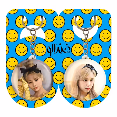 جاکلیدی خندالو مدل مینا و جویی گروه توایس کد 1170211700 مجموعه 2 عددی