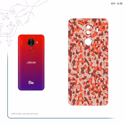 برچسب پوششی ماهوت مدل Red Infantry Army مناسب برای گوشی موبایل جی ال ایکس M1