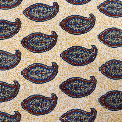 رومیزی قلمکار زابلیان مدل رنگی کد RpY200135