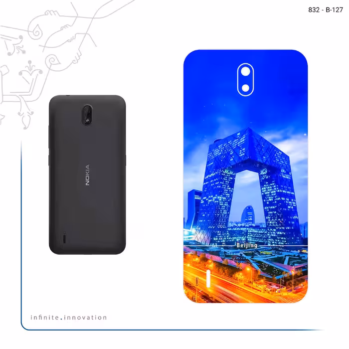 برچسب پوششی ماهوت مدل Beijing city مناسب برای گوشی موبایل نوکیا C1