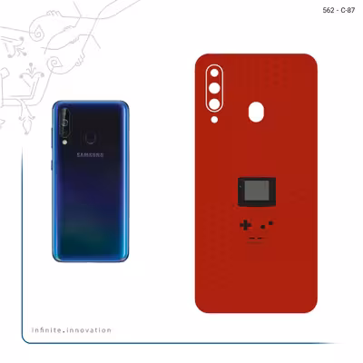 برچسب پوششی ماهوت مدل Minimal GameBoy Icon مناسب برای گوشی موبایل سامسونگ Galaxy A60