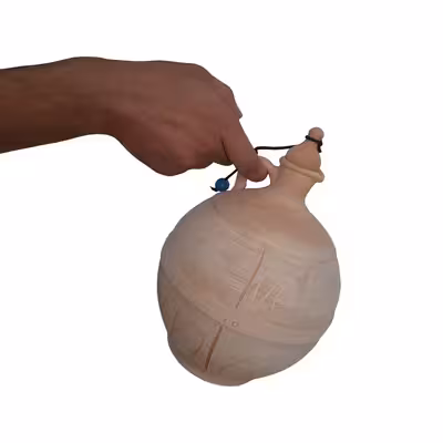 کوزه سفالی مدل بی لعاب کد 66