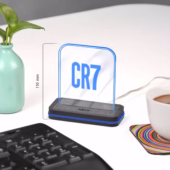 چراغ رومیزی نئون مدل CR7