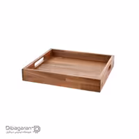 سینی چوبی یاکا مدل آکاسیا