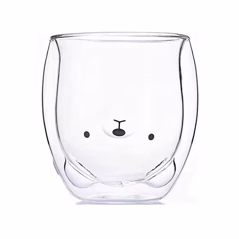 لیوان مدل دوجداره طرح خرس