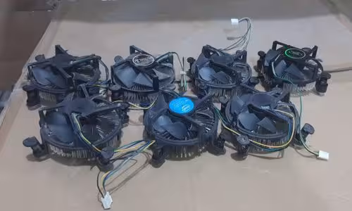پک 7 عددی فن خنک کننده سوکت 1150 /1155 / 1151 (استوک-توضیحات مطالعه شود)