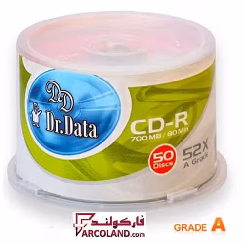 سی دی خام دکتر دیتا (Dr.Data) بسته 50 عددی مدل CD-R
