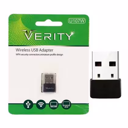 کارت شبکه بی سیم وریتی Verity U107W