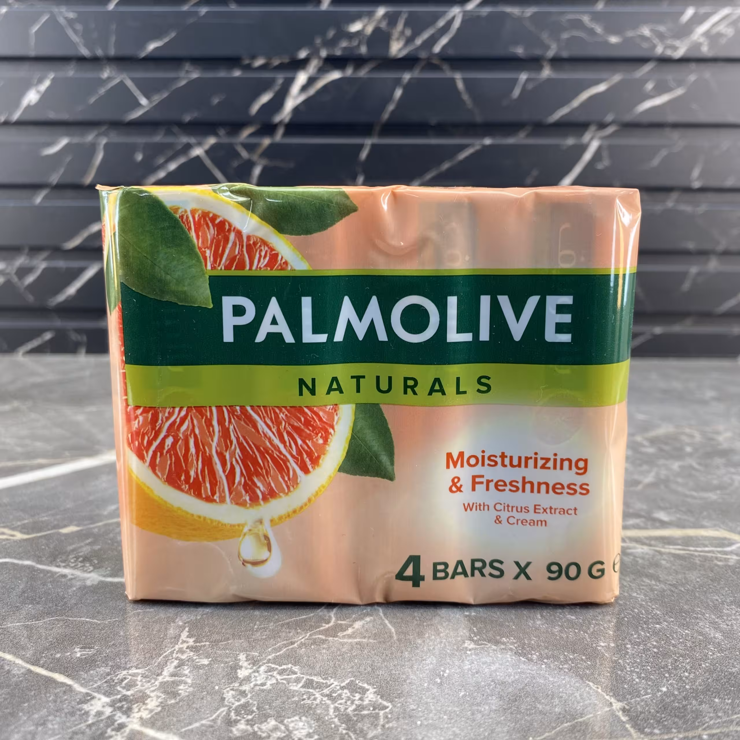 صابون پالمولیو مدل Moisturizing & Freshness بسته 4 عددی 90 گرمی