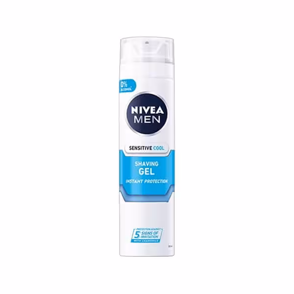 ژل اصلاح (ریش) صورت نیوا خنک کننده پوست حساس NIVEA SENSITIVE COOL 200ML