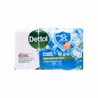 صابون آنتی‌باکتریال دتول با عصاره منتول و اکالیپتوس (100 گرم) Dettol cool lawan kuman bau badan