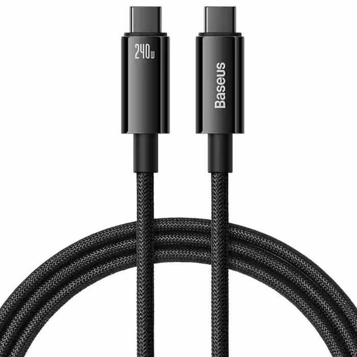 کابل USB-Cباسئوس مدل Tungsten Gold طول 1 متر