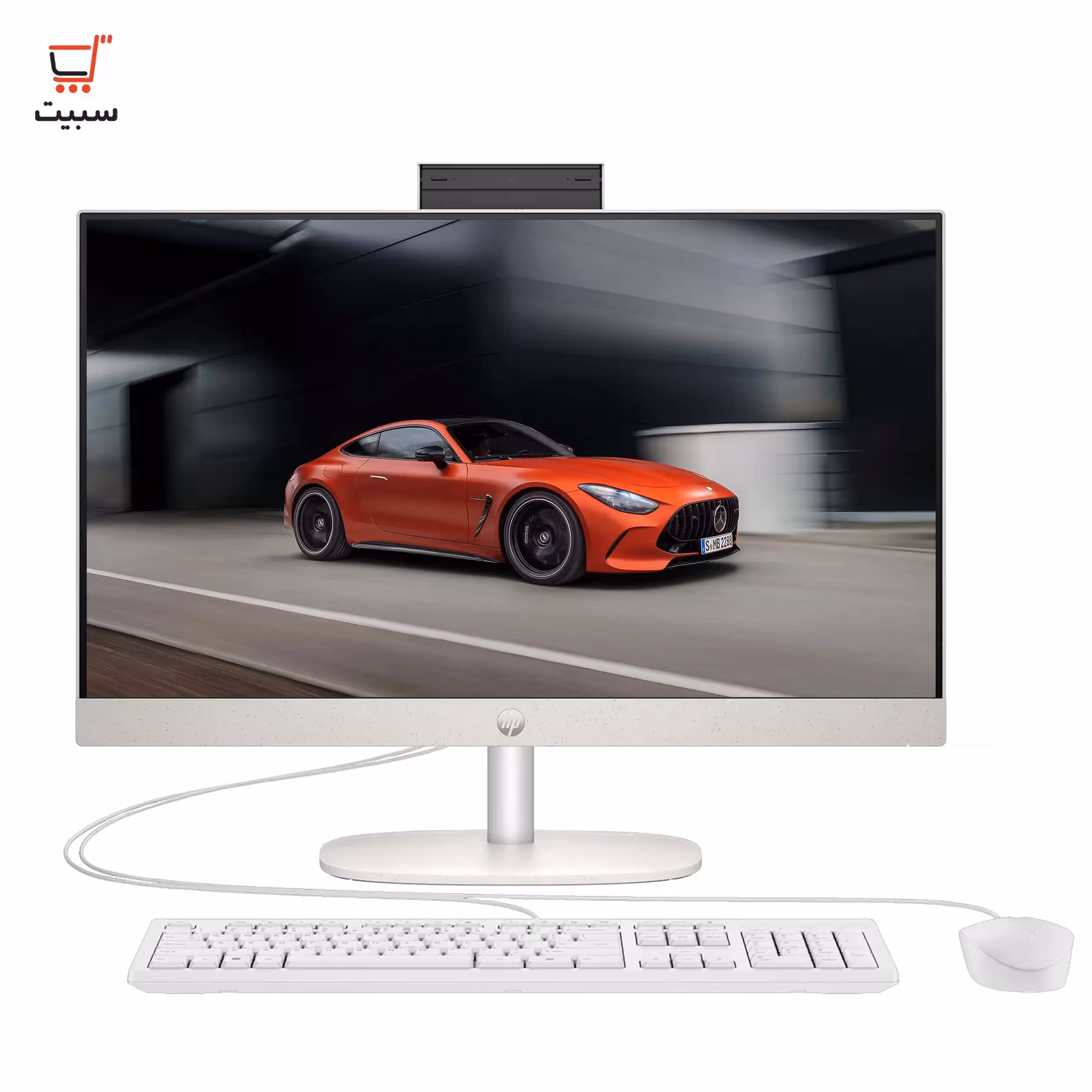آل این وان 23.8 اینچی اچ پی مدل CR0129NH i7 1355U 32G 1T SSD Intel Iris Xe FHD