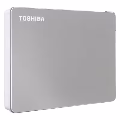 هارد اکسترنال توشیبا مدل Canvio Flex ظرفیت دو ترابایت دارای رابط USB Type-A 3.2