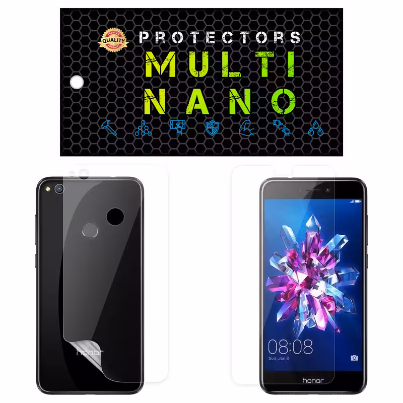 محافظ صفحه نمایش مولتی نانو مدل X-SFT مناسب برای گوشی موبایل هوآوی P9 Lite به همراه محافظ پشت
