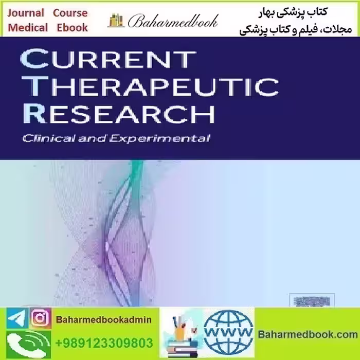 Current Therapeutic Research Volume 96 to 97 2022 TR